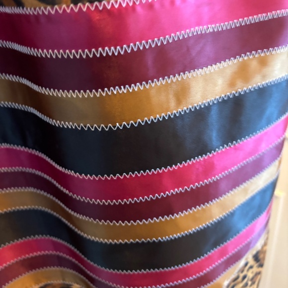 Native American First Nations Handmade Ribbon Skirt Lakota Cheetah Print - Picture 2 of 5